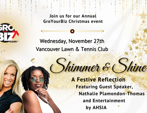 GroYourBiz Christmas Event 2024 – “Shimmer & Shine: A Festive Reflection”